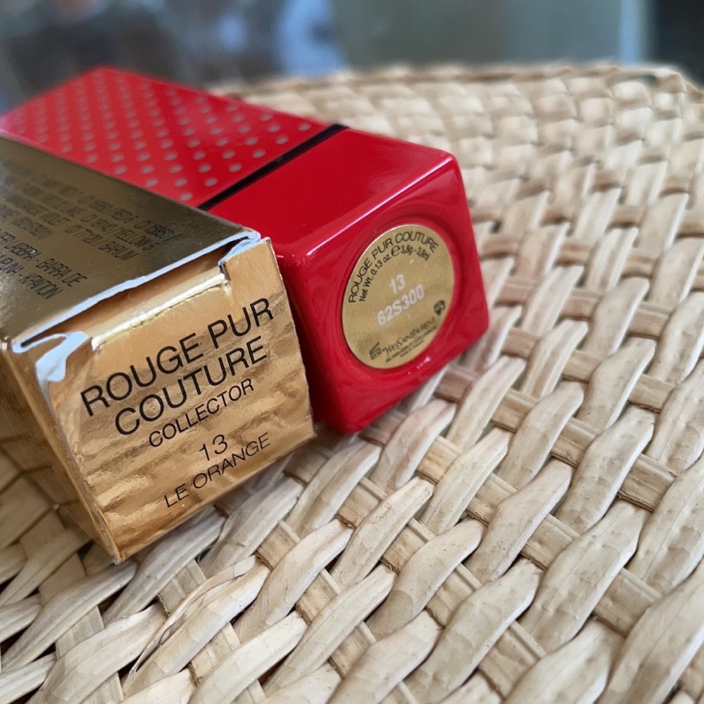 *SOLD* Limited Edition YSL Rouge Pur Couture #13Le Orange - Picture 4 of 4